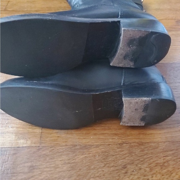 Coach 'Joele' Knee High Leather Riding Boots - Picture 7 of 8